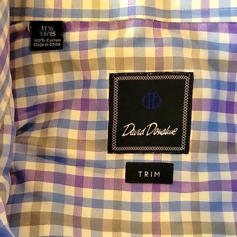 David Donahue button down